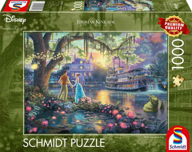 Schmidt Thomas Kinkade, The Princess and the Frog palapeli 1000 palaa