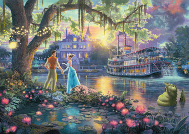 Schmidt Thomas Kinkade, The Princess and the Frog palapeli 1000 palaa