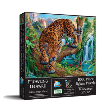 SunsOut Prowling Leopard palapeli 1000 palaa