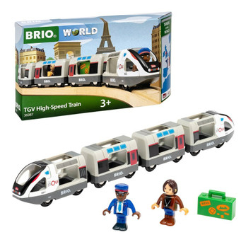 BRIO Maailman junat TGV-suurnopeusjuna
