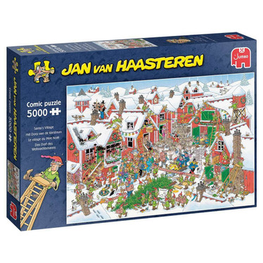 Jan van Haasteren Santa´s Village palapeli 5000 palaa