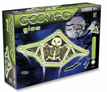 Geomag kids Glow 37 osainen magneettinen rakennussarja
