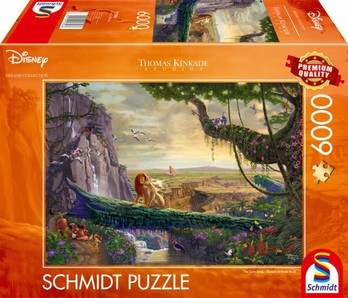 Schmidt Thomas Kinkade The Lion King palapeli 6000 palaa