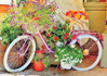 Magnolia Bicycle with Flowers palapeli 1000 palaa