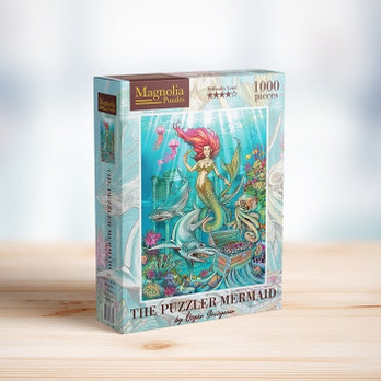 Magnolia The Puzzler Mermaid palapeli 1000 palaa