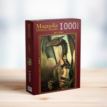 Magnolia Woman and Dragon palapeli 1000 palaa