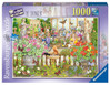 Ravensburger Cosy Cafe Secret Garden palapeli 1000 palaa