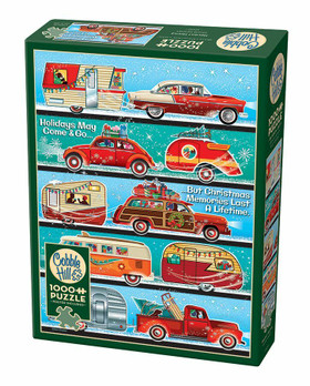 Cobble Hill Holiday Hustle palapeli 1000 palaa