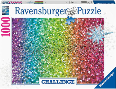 Ravensburger Challenge - Glitter palapeli 1000 palaa