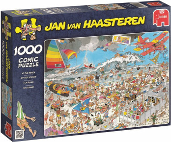 Jan van Haasteren At the Beach palapeli 1000 palaa