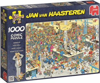 Jan van Haasteren Queued Up palapeli 1000 palaa