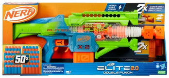 Nerf Elite 2.0 Double Punch moottoroitu nuolipyssy