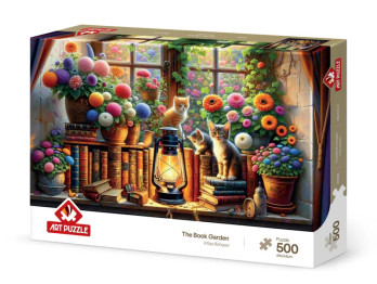 Art Puzzle The Book Garden palapeli 500 palaa