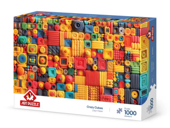 Art Puzzle Crazy Cubes palapeli 1000 palaa