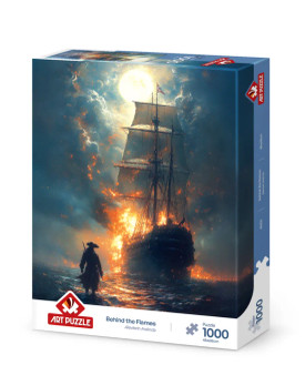Art Puzzle Behind the Flames palapeli 1000 palaa