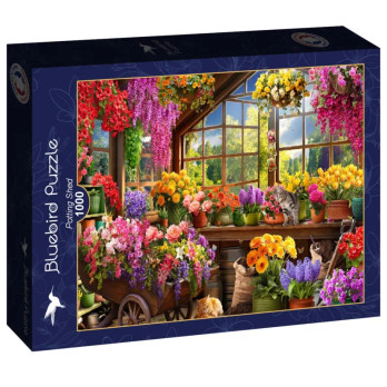 Bluebird Potting Shed palapeli 1000 palaa