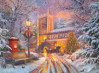 Ravensburger Magical Christmas, Glow in the Dark palapeli 500 palaa