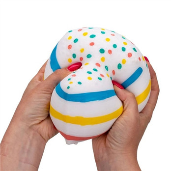 Squeeze XXL Cake-Pehmeä Kakkupala Stressilelu 
