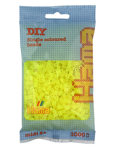 Hama pussi 1000 keltainen neon, 207-34