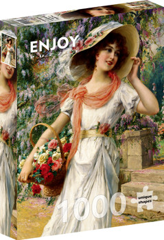 Enjoy, Emile Vernon, The Flower Garden palapeli 1000 palaa