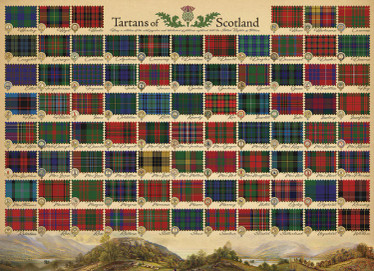 Cobble Hill Tartans of Scotland palapeli 1000 palaa