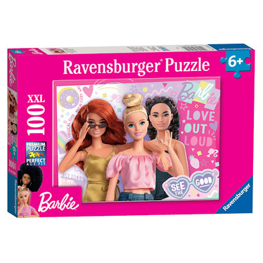 Ravensburger Barbie palapeli 100 XXL palaa