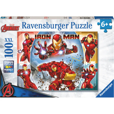 Ravensburger Marvel Hero Ironman palapeli 100 XXL palaa