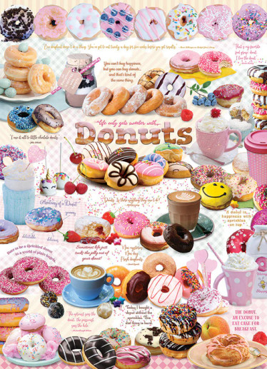 Cobble Hil Donut Time palapeli 1000 palaa