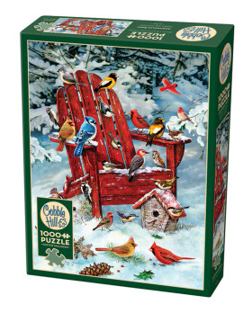Cobble Hill Adirondack Birds palapeli 1000 palaa