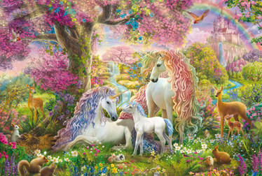 Schmidt Flowers and unicorns palapeli 150 palaa