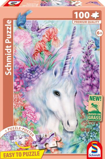 Schmidt The Gentle Beauty of the Unicorn palapeli 100 palaa