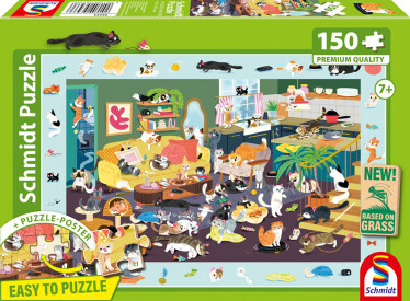 Schmidt Capering Cats palapeli 150 palaa