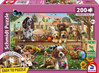 Schmidt A garden picnic for dogs and cats palapeli 200 palaa