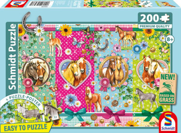 Schmidt Horsey Happiness palapeli 200 palaa
