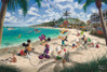 Schmidt,Thomas Kinkade Mickey and Minnie in Florida palapeli 200 palaa