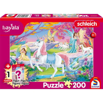 Schmidt, Schleich, Bayala Fairy Dust +figuuri palapeli 200 palaa