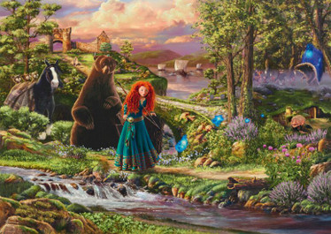 Schmidt Thomas Kinkade Disney Brave Merida palapeli 1000 palaa