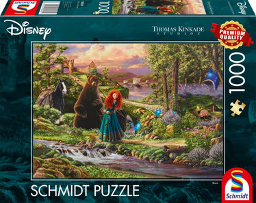 Schmidt Thomas Kinkade Disney Brave Merida palapeli 1000 palaa