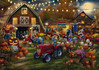 Schmidt Thomas Kinkade: Disney Mikey ja Minnie Pumpkin palapeli 1000p
