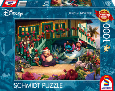 Schmidt Thomas Kinkade Disney Lili ja Stitch palapeli 1000 palaa