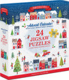 Eurographics Christmas Town Joulukalenteri palapeli 24x50 palaa