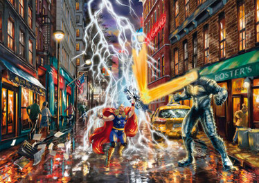 Schmidt Thomas Kinkade  Marvel Thor palapeli 1000 palaa