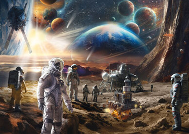 Schmidt The final frontier: space exploration palapeli 1000 palaa