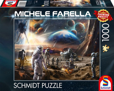 Schmidt The final frontier: space exploration palapeli 1000 palaa