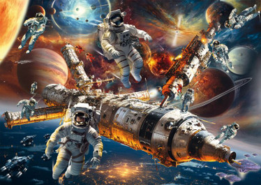 Schmidt Galactic magic: weightless in space palapeli 1000 palaa