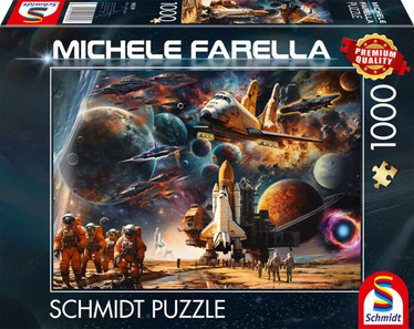 Schmidt The allure of space travel palapeli 1000 palaa
