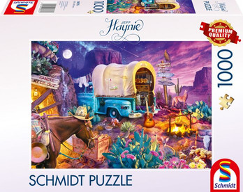 Schmidt A charming Wild West campout palapeli 1000 palaa