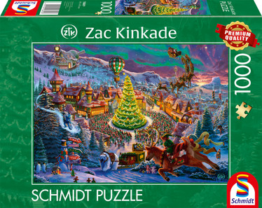 Schmidt Z.Kinkade Santa´s North Pole palapeli 1000 palaa