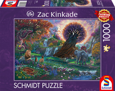 Schmidt Z.Kinkade The garden of palapeli 1000 palaa
