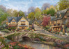 Schmidt Thomas Kinkade: Summerin Cobblestone Village palapeli 2000 pal